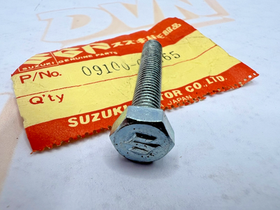 NOS NEW OEM ORIGINAL SUZUKI RV90 TC125 TS125 TS185 BOLT 09100-06065