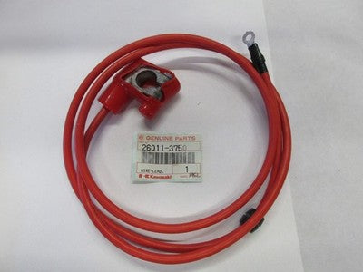NOS KAWASAKI JET SKI 1989 1990 JB650 BATTERY POSITIVE WIRE LEAD CABLE 26011-3750
