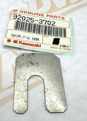 New OEM Kawasaki 92025-3702 Shim NOS