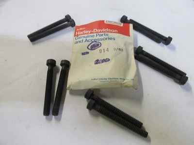 Screw Part Number - 914 (Pack of 10) For Harley-Davidson