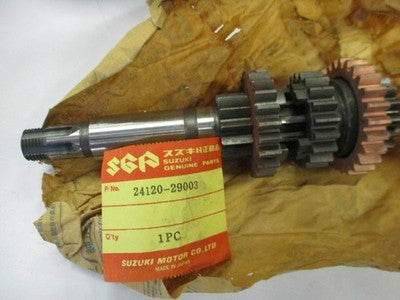 NOS Suzuki Transmission Counter Shaft 1971-1975 GT185 TS185 24120-29003