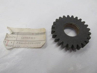 NOS HONDA CA95 CB92 TRANSMISSION COUNTER SHAFT 3RD GEAR PART# 23460-205-000