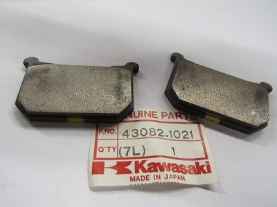 Kawasaki NOS NEW 43082-1021 Front Brake Pad Assy KZ KZ1100 KZ1000 GPz Police