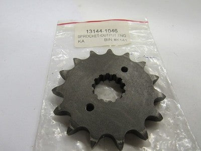 Sprocket Front Countershaft KZ305 KZ 305 13144-1046 Genuine Kawasaki NOS