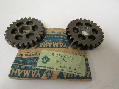 YAMAHA AT1 CT1 HT1 CT2 AT3 CT3 NOS OEM 5TH PINION GEAR 248-17151-00-00 SOLD AS 2