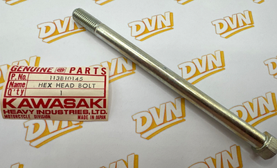 NOS Kawasaki OEM Hex Head Bolt 10X145 F6 F7 Enduro 175E 125E 113B10145