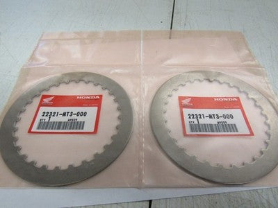 OEM Honda 2002 CB750 ST1100 VT1100 VTR1100 Clutch Plates 22321-MT3-000 Set Of 2
