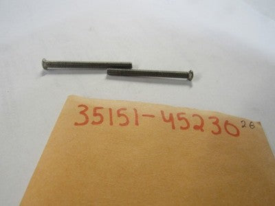 NOS SUZUKI GT550 GT500 TS400 GS1000 HEADLAMP ADJUST SCREW  35151-45230 sold as 2