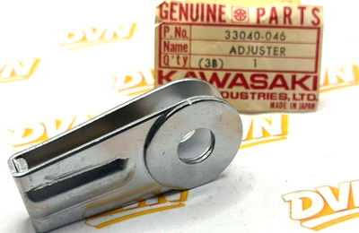 New OEM Kawasaki 33040-046 Chain Adjuster NOS