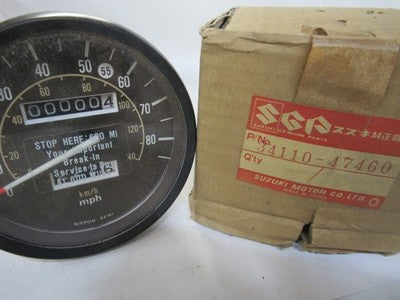 Suzuki GS650E 650G NOS SPEEDOMETER ASSY 34110-47460
