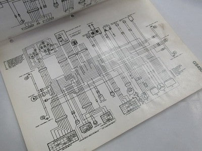 Suzuki Factory Wiring Diagrams Manual 1983 genuine factory manual  1983