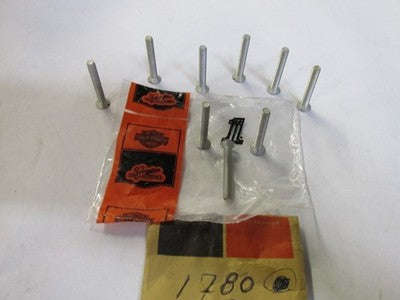 Genuine Harley Davidson Motorcycle Hex Socket Sems Screw OEM # 1780  9 pack