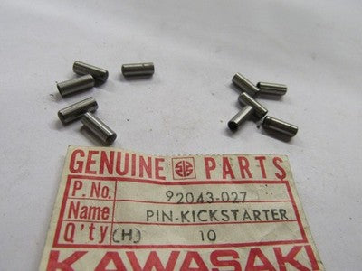NEW NOS OEM Kawasaki KD G3 G4 G5 KE KM KV MC KH Kick Starter Dowel Pin 92043-027