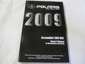 Polaris Owners Manual Book 2009 Scrambler 500 4X4