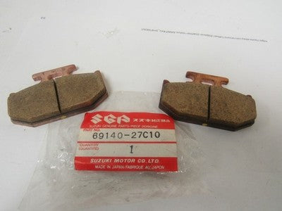 SUZUKI NOS REAR BRAKE PAD SET 90 91 DR250 DR350 RMX250 RMX 89 90 RM125 90 RM250