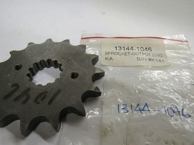 Sprocket Front Countershaft KZ305 KZ 305 13144-1046 Genuine Kawasaki NOS