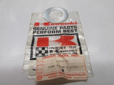 Kawasaki NOS NEW 44043-021 Fork Cover Washer A1 A7 A1SS A7SS Avenger