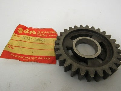 Suzuki TS250,RL250,TM250 1971-81  nos 2nd  driven gear  p.n. 24321-30000