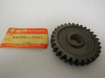 NOS Suzuki 1983 ALT125 D LT125 D ATV Transmission Reverse Idler Gear 24560-18900