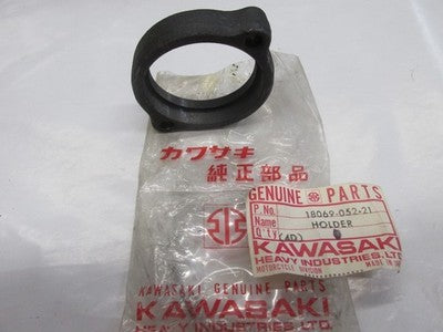 Kawasaki NOSOEM  NEW 18069-052-21 Black Exhaust Pipe Holder G4 KV G4TR KV100