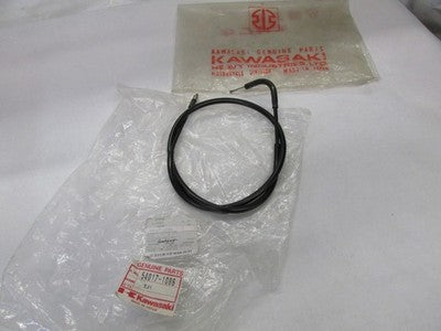 NOS Kawasaki OEM Starter Choke Cable, 1987-1988 KLF300 Bayou 300     54017-1086