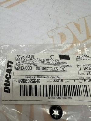 85040521A NEW OEM DUCATI CLIP