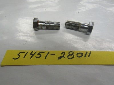 Suzuki TS250 TS400 NOS TOP FORK BOLTS 1972-1974 51451-28011