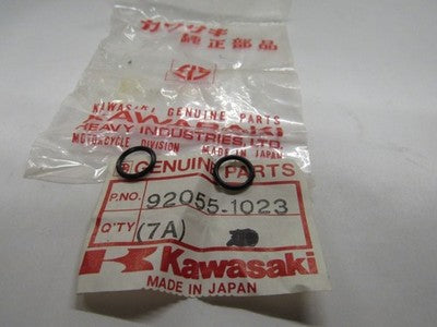 NOS Kawasaki OEM Fuel Tank O-Ring KZ250 KZ400 KZ550 92055-1023 QTY2
