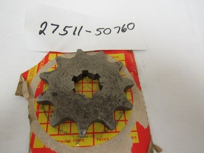 SUZUKI TC250 nos front sprocket 11t  27511-50760  high pipe x6