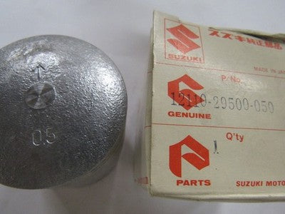 NOS Suzuki OEM Piston 0.50 64.50mm 1978-1979 TS185 Sierra 12110-29500-050