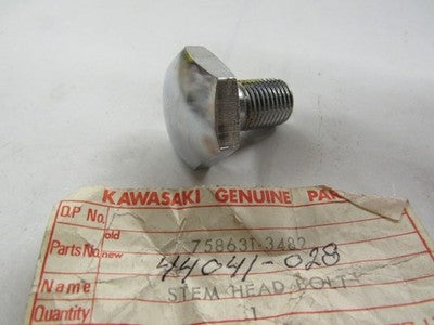 Kawasaki NOS OEM 68-70 F4 Steering Stem Head Bolt 44041-028