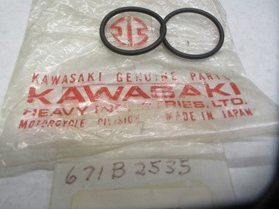 Kawasaki NOS NEW 671B2535 O Ring 35mm F3 F4 Bushwhacker Sidewinder  SOLD AS 2