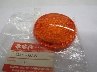 OEM NOS SUZUKI 1986 2011 LS650 VS1400 GSF400 GZ250 TURN SIGNAL LENS 35612-38A01