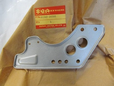 NOS OEM 61342-20300 RM80 1980  Suzuki Right Hand   Inner Chain Guide Plate
