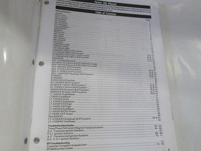Suzuki Factory Wiring Diagrams Manual genuine factory manual  2005