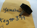Vintage Yamaha OEM Factory Pre Cut Motorcycle Key # 399 black top