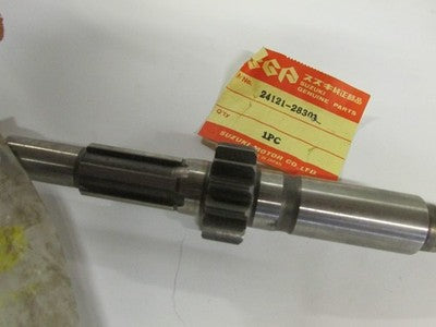 NOS Suzuki OEM Counter Shaft 1973-1978 TM100 RM100 RM125 24121-28301