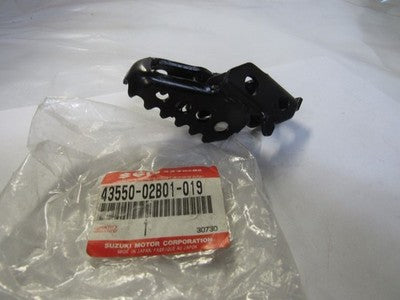 SUZUKI 43550-02B01-19F RIGHT FRONT FOOT REST 1988  RM80