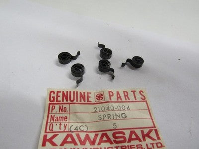 5  Kawasaki NOS NEW 21040-004 Carbon Brush Spring KZ KLT KZ750 KZ400 KZ250 KZ200