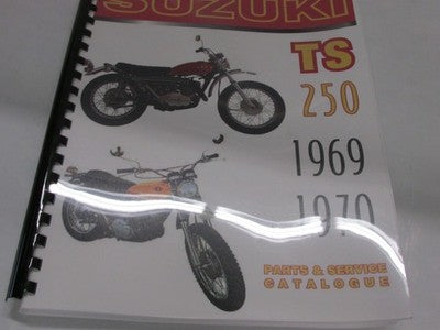 Suzuki TS250 Savage parts and service manual 1969-1970