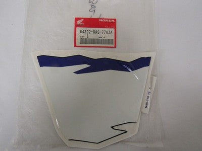 Honda STRIPE B, R. MIDDLE COWL 1997 CBR900R    Honda 64302-MAS-770ZA