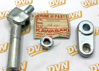 1 NOS Kawasaki F5 350, F6 125, F7 175, F8 250 Foot Peg Rest Bar OEM 34002-030