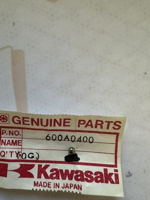 NOS Kawasaki Steel Ball 1/8" Dia.  600A0400 NEW OEM
