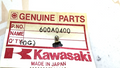 NOS Kawasaki Steel Ball 1/8" Dia.  600A0400 NEW OEM