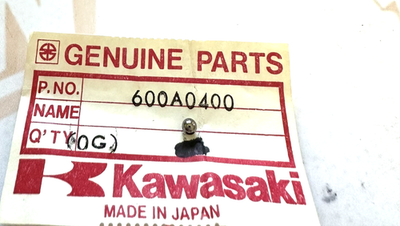 NOS Kawasaki Steel Ball 1/8" Dia.  600A0400 NEW OEM