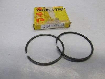 NOS NEW NEW ORIGINAL SUZUKI PISTON RINGS 1.00 MM 2ND OVER TC120  12140-07732
