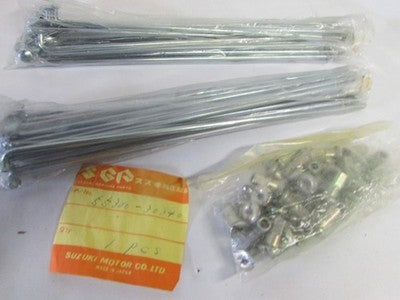 NOS Suzuki  TM250 RM125 RM250 RM370 72-76  Complete Front Spoke Set 55300-30840