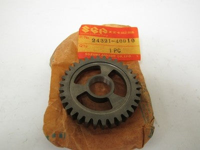 NOS Suzuki RM60 RM 60 RM80 RM 80 OEM NOS Transmission Gear 24321-46910