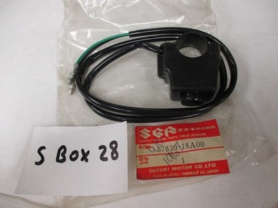 NOS Suzuki LT-4WD LT-F250 Horn Switch Assembly 37830-18A00