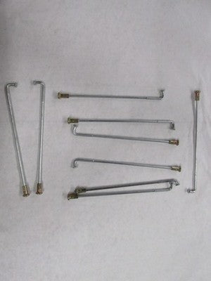 NOS OEM KAWASAKI F9 F81M LH OUTER FRONT SPOKE   QTY-9   41028-040